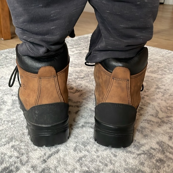 Danner Combat Hiker Brown Leather Boots Men’s W 9.5 - Picture 5 of 12